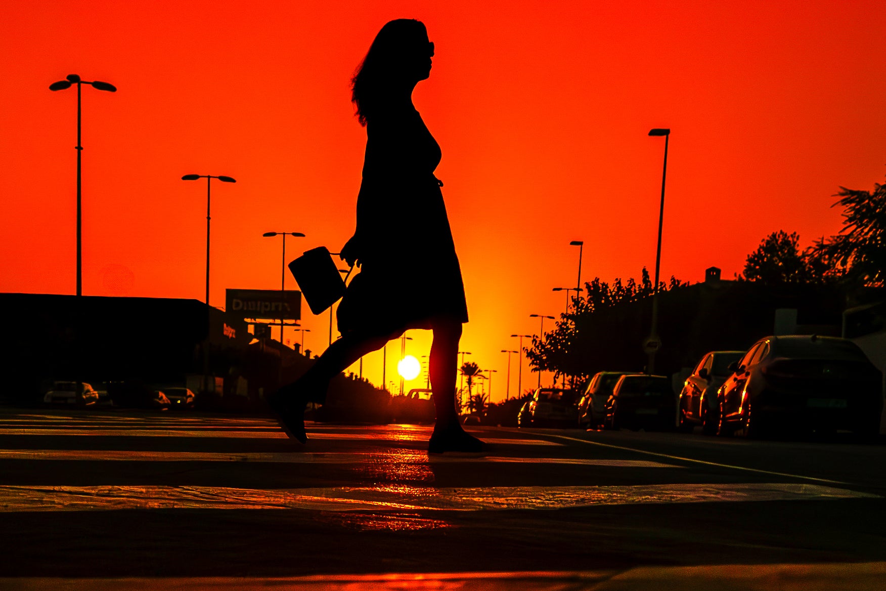 Solnedgang i Alicante